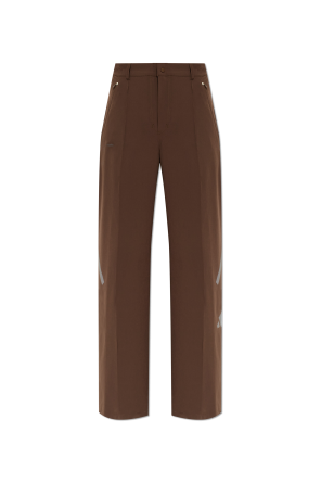 GUCCI ブラウン　ピンストライプスラックス Gucci Trousers with side stripes | Men's | Vitkac